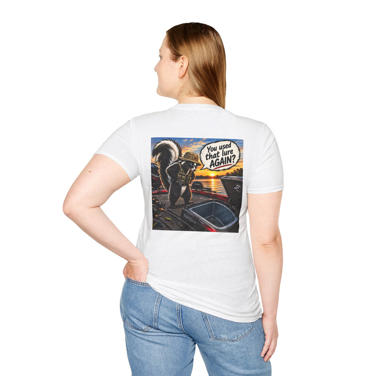 T-Shirt The Skunk, You Used That Lure Again Fishing Graphic Tee