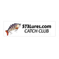Decal "573 Lures Catch Club"
